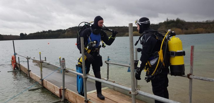 LSAC Diving at St Andrews Lake in Kent