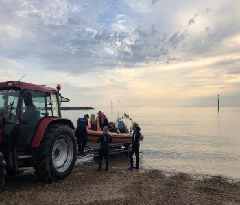 tractor launch at sea palling